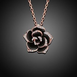 2 for $30 Rose Pendant Necklace in Rose Gold